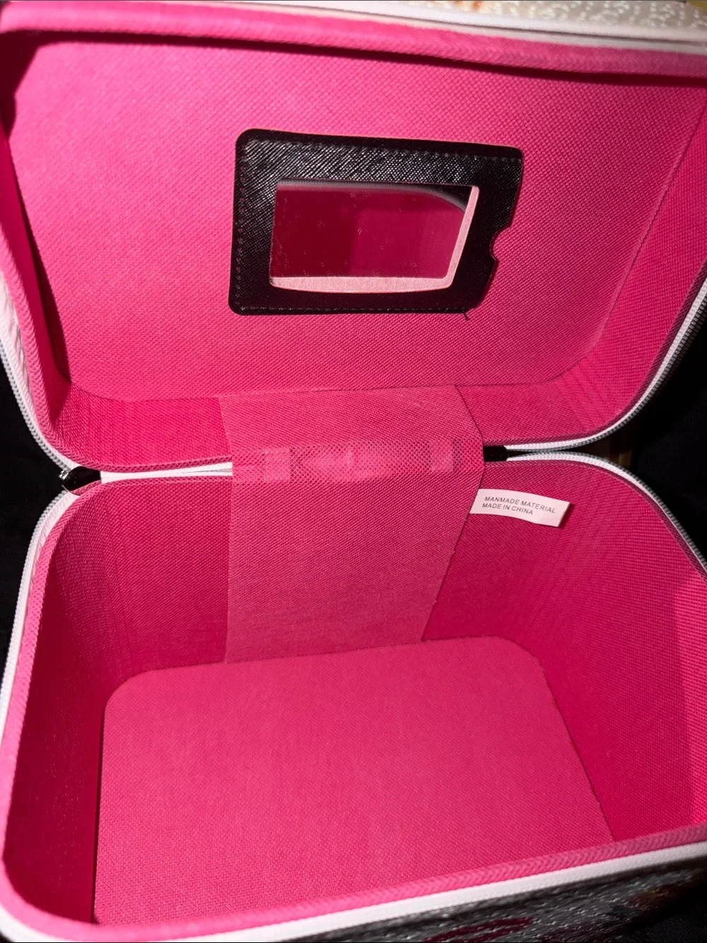 Blush Crush Italy Printed Cosmetic Case full of The Creme Shop Essentials &More